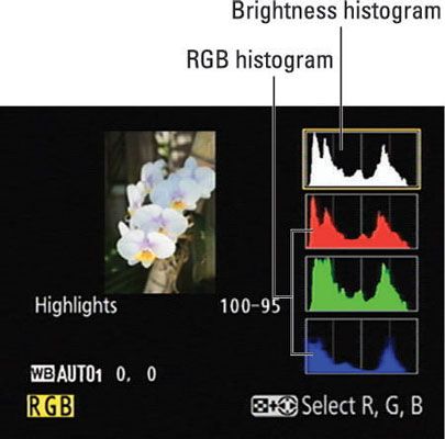 Photographie - Mode histogramme RVB votre Nikon D7100