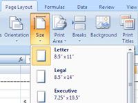 Sélectionnez Excel 2007 commandes avec des raccourcis clavier