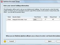 Mettre en place un compte de placement à imposition différée dans Quicken 2013