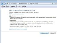 Configuration de comptes d'utilisateurs et mots de passe sur un réseau de Windows 7 à la maison