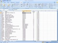 Tri Excel données de 2007 sur une seule colonne