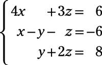 Photographie - Systèmes d'équations utilisées en pré-calcul