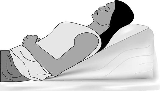 Photographie - La meilleure position de sommeil pour réduire le reflux acide