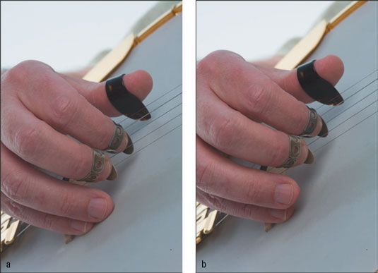 Photographie - Le grand débat de banjo: une ancre doigt ou deux?