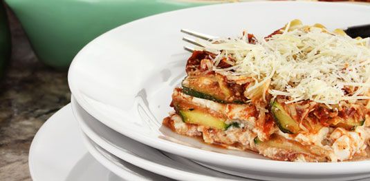 Photographie - Zucchini lasagne recette